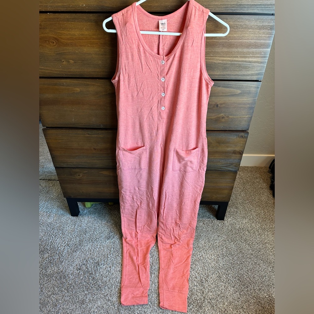 Smash + Tess Coral Jumpsuit